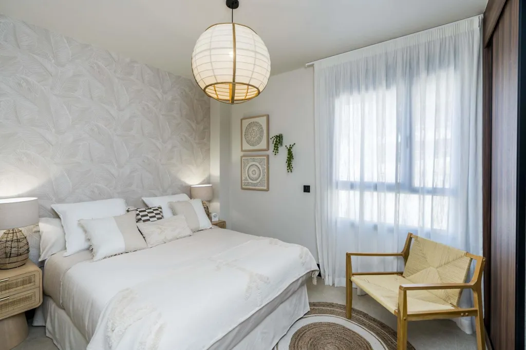 Chambres - 3-Bedroom Flat with Pool in Marbella