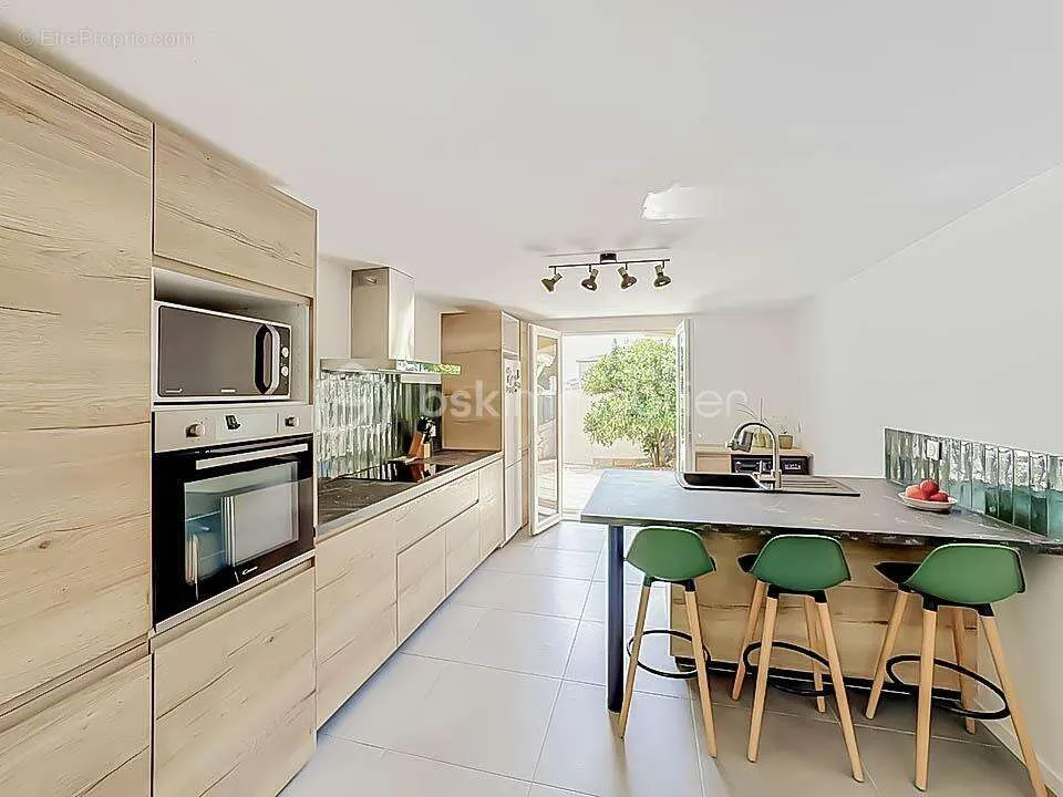 Cucina - Renovated Villa with Pool in Marseillan