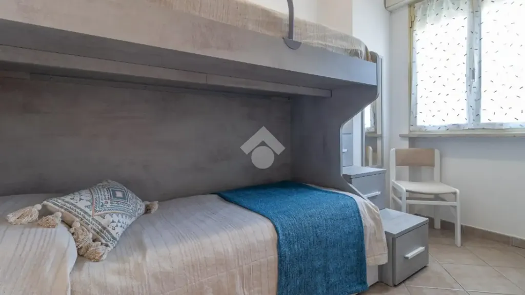 Bedrooms - Trilocale with Sea View in Pinarella