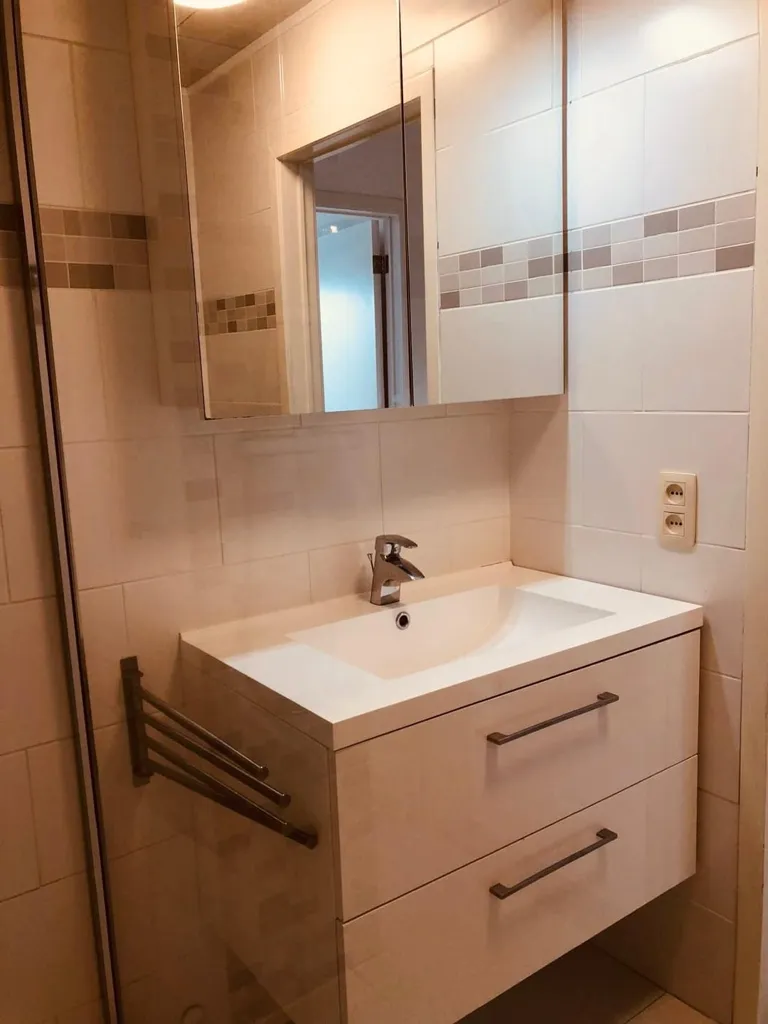 Bagni - Light-Filled Apartment with Balconies in Heverlee