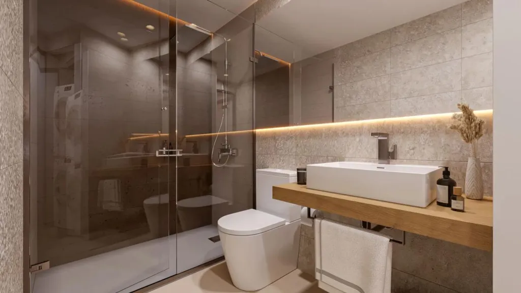 Salles de bain - Appartement 2 chambres à ES