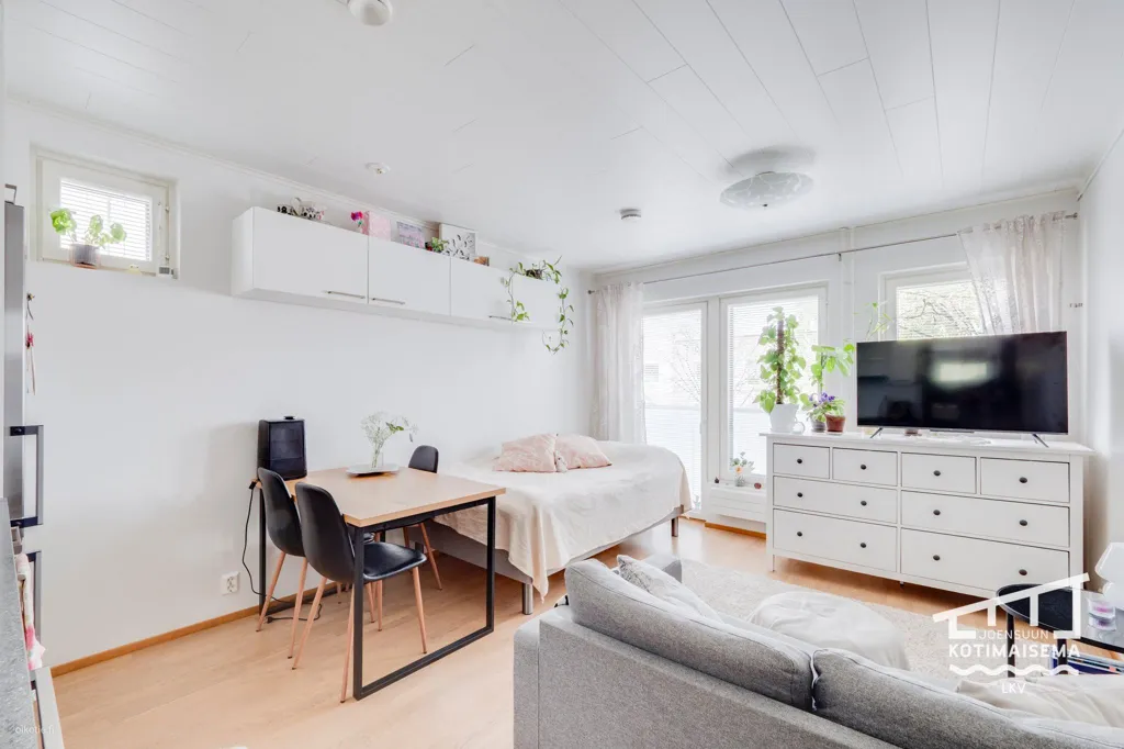 Camere da letto - Modern Studio with Balcony in Joensuu Centre