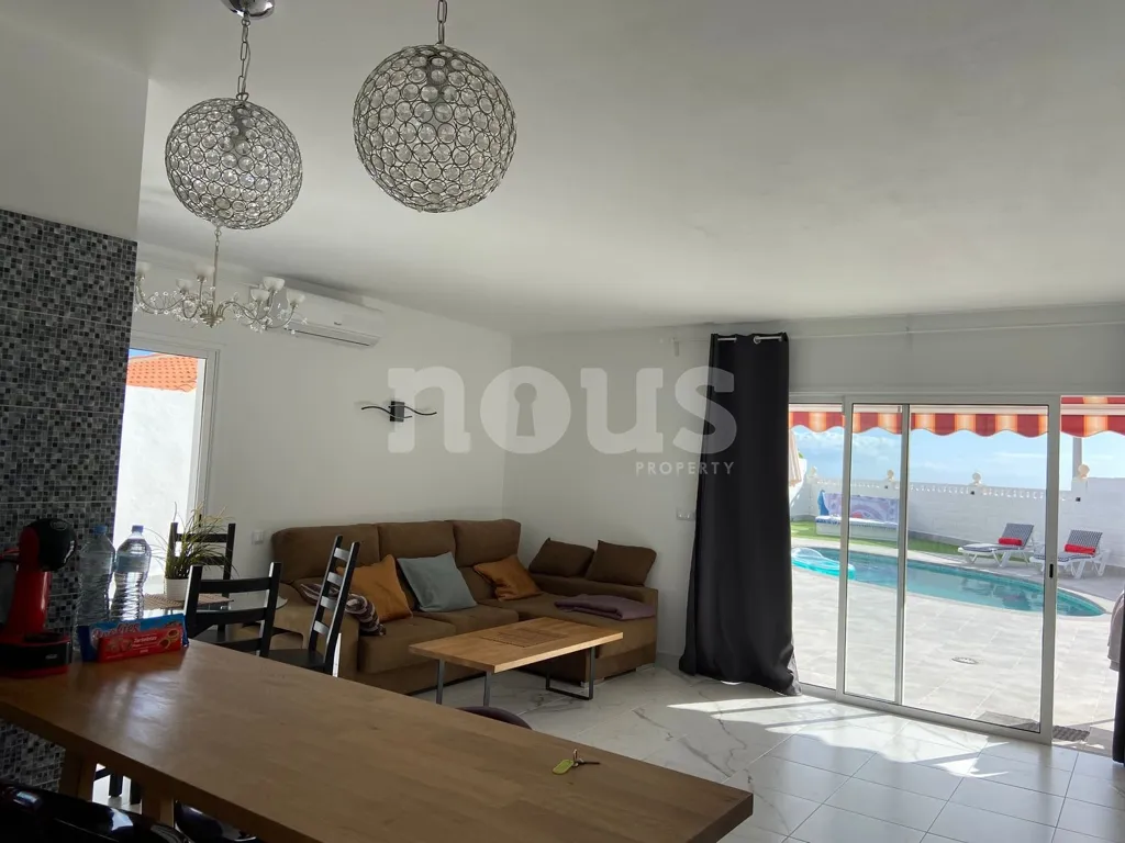 Wohnzimmer - Luxury House with Sea Views in Adeje