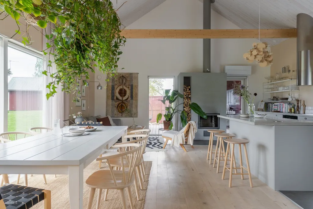 Salle à manger - Modern Detached House with Garden in Kerkkoo