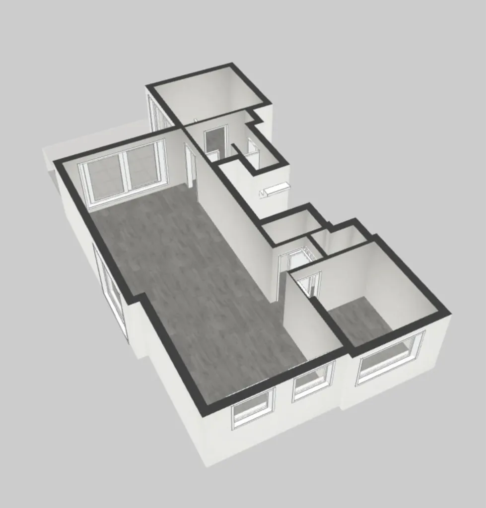 Plaan - Duplex Apartment with Terrace in Kasterlee