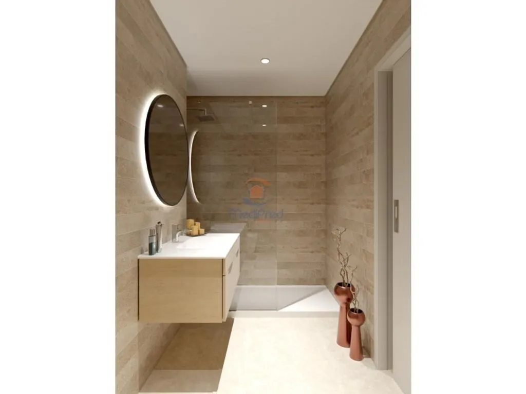 Salles de bain - New T2 Flat with Elevator in Montijo