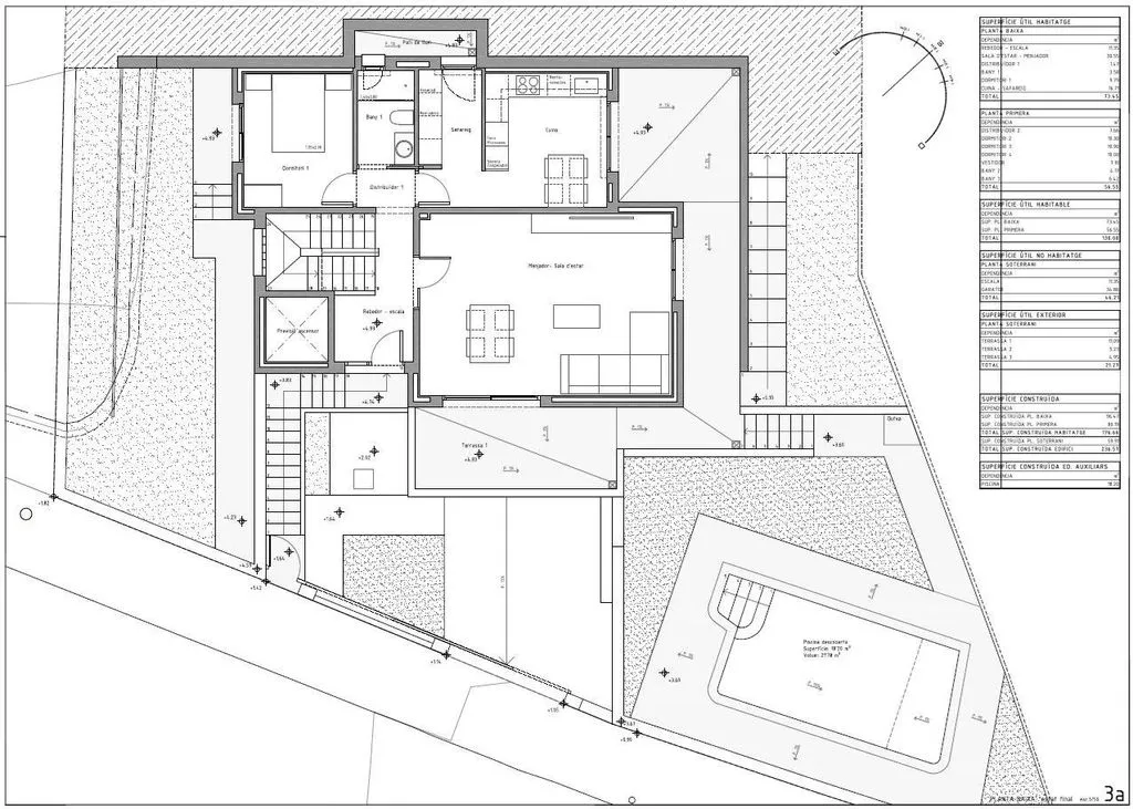 Plaan - New Build House with Pool in Segur de Calafell
