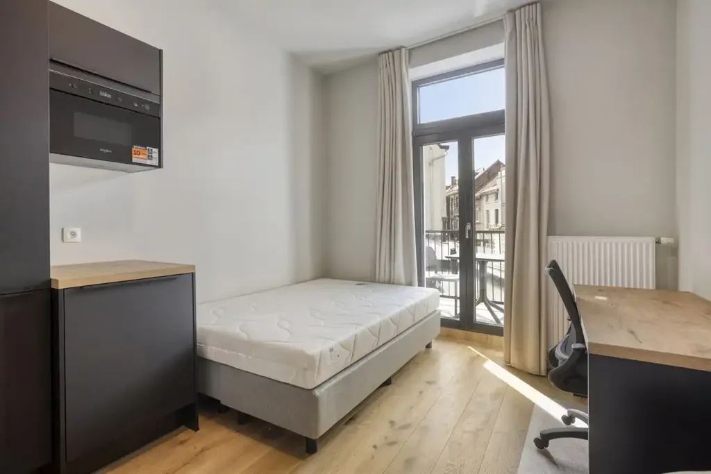 Chambres - Résidence Étudiante avec Terrasse à Louvain
