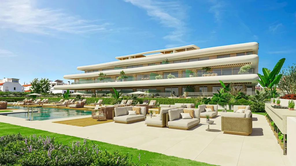 Piscine - Penthouse with Rooftop Pool in Casares