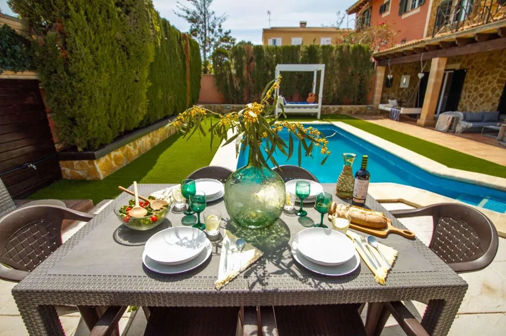 Piscine - Corner Villa with Pool in Badia Blava