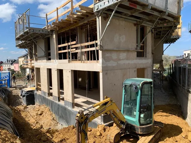 Extérieur - Appartement de Plain-pied avec Jardin à Kehlen