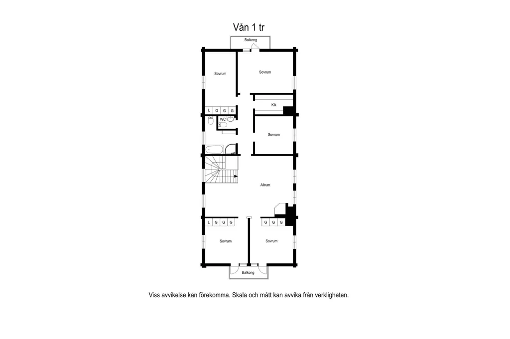 Plan - Historic Villa with Modern Features in Strömbäck