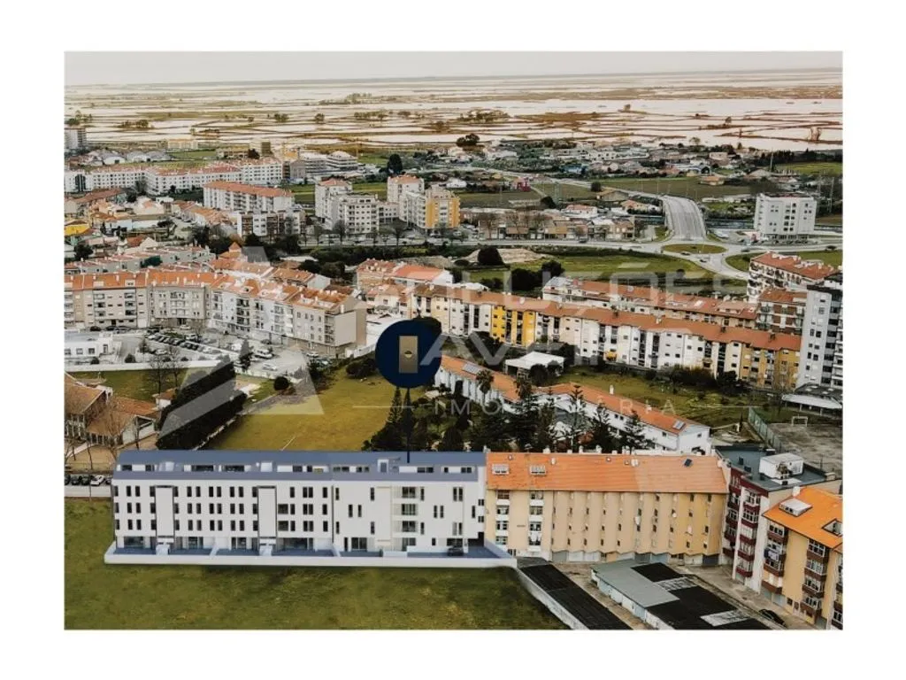 Vista aerea - Contemporary Duplex Flat with Terrace in Esgueira