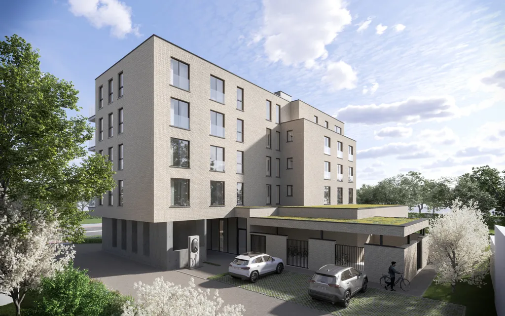 Eco-Friendly Apartment with Terrace in Oostakker