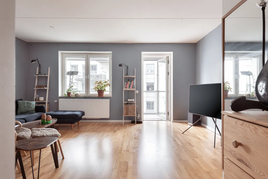 Elutuba - Apartment with South-Facing Balcony in Eriksberg