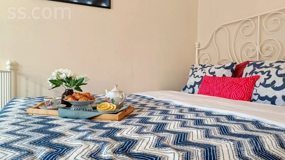 Camere da letto - 1 Bedroom Apartment with Courtyard View in Riga Centre