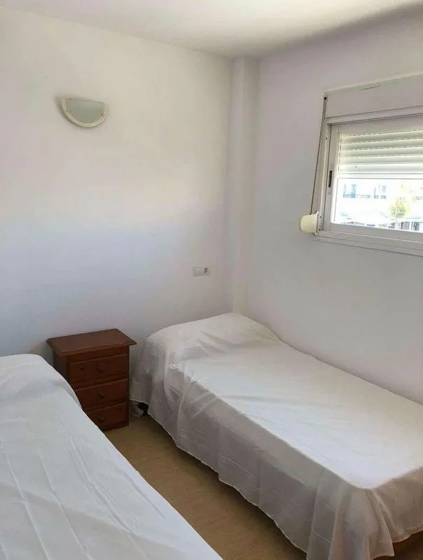 Bedrooms - Apartment with Sea View in Cala de Bou