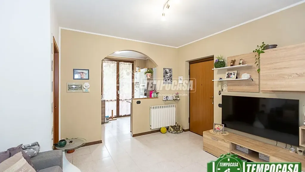 Séjour - Rustic Semi-Detached Villa with Garden in Palazzo Pignano