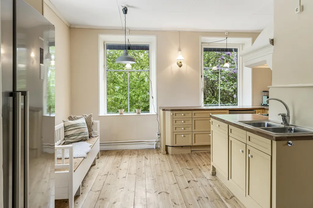 Cucina - Charming House with Historic Features in Old Town, Köping