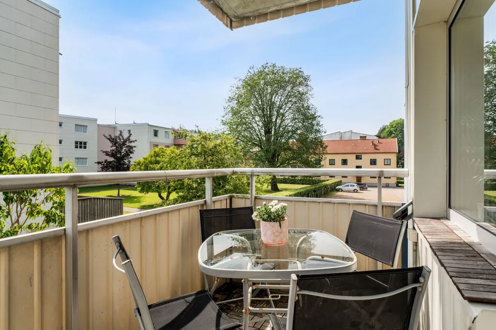 Balcony - 2.5A Apartment with Balcony in Solbacken