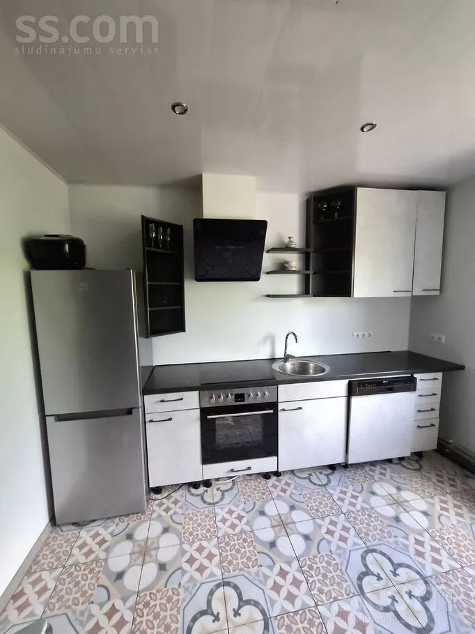 Cuisine - Two-Bedroom Apartment with Balcony in Balvi