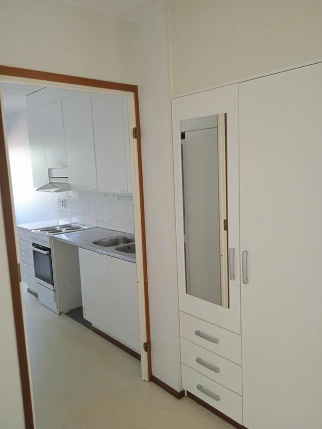 Köök - Apartment with Own Sauna in Mäntsälä