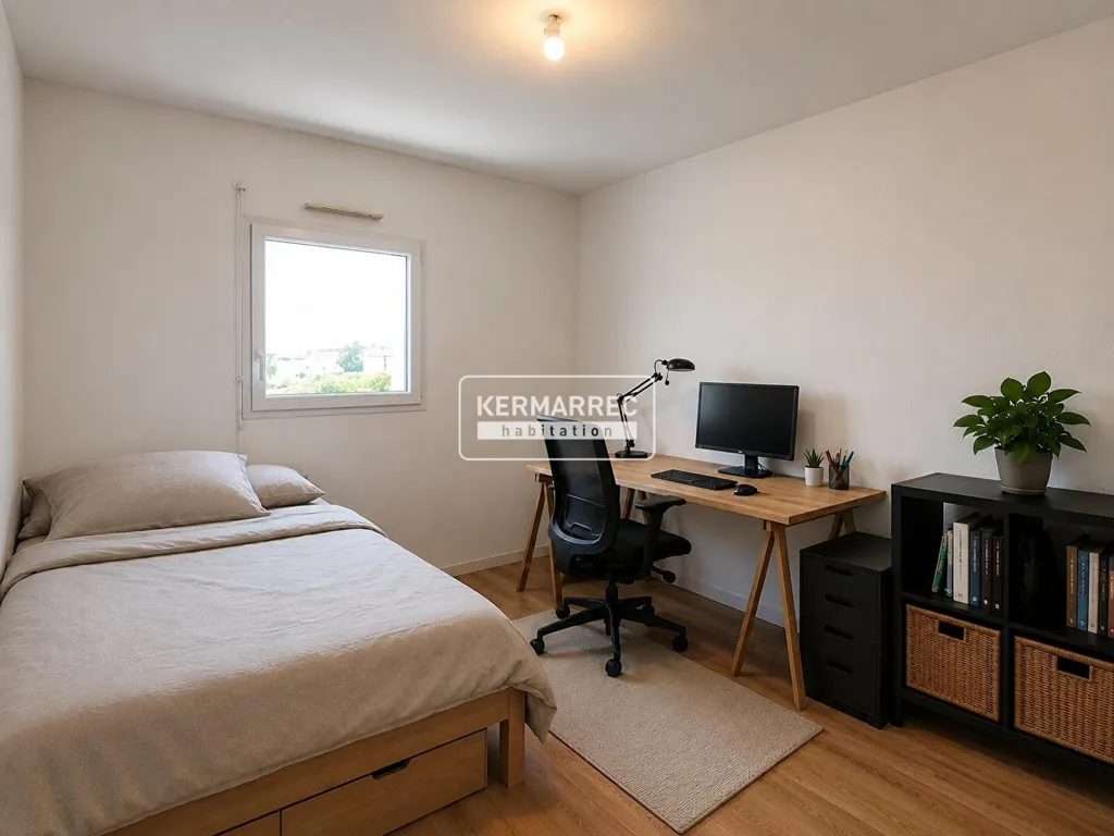Chambres - Maison contemporaine avec jardin à Vannes Ouest