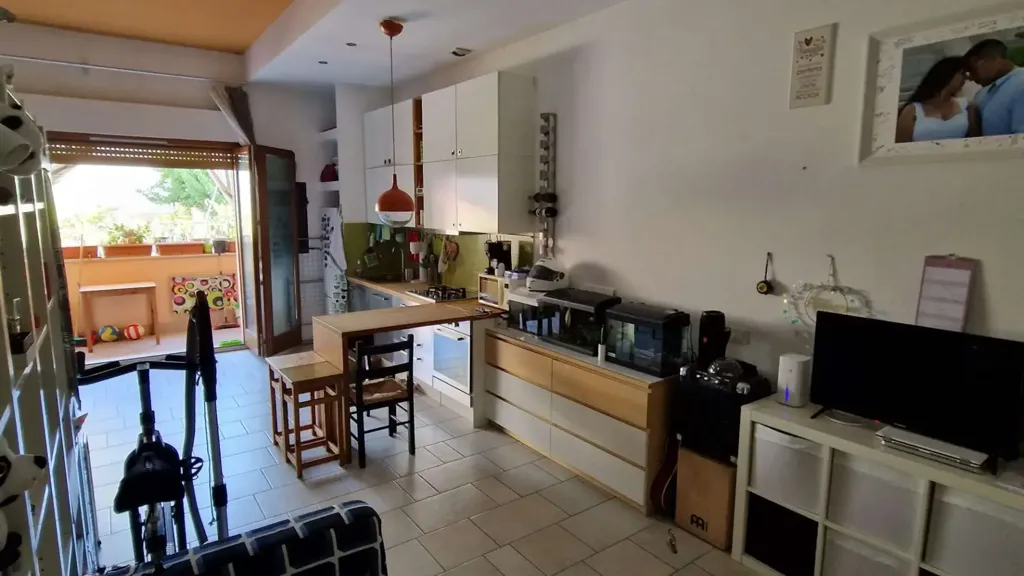 Köök - Loft Apartment with Terrace in Ancona