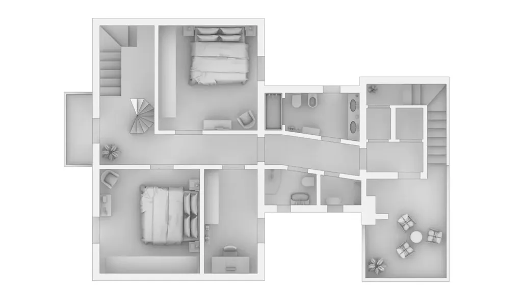 Plaan - Rustic Villa with Private Garden in Castelfidardo