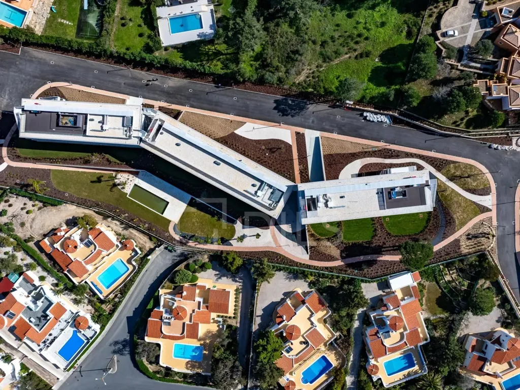 Aerial - Luxury Apartment with Beach Proximity in Lagoa
