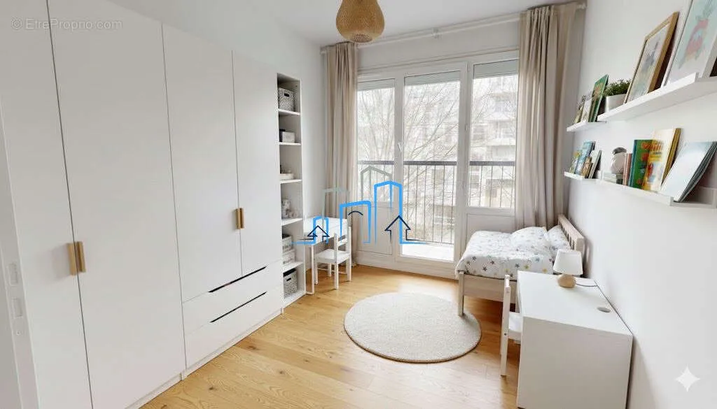 Camere da letto - Bright 3-Bed Flat with Balcony in Alfortville