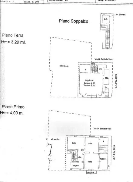 Floor Plan - Restored Terraced House with Spa in Ostuni