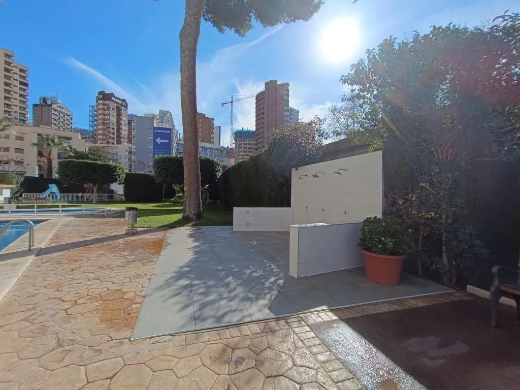 Piscine - Corner Flat with Sea View in Rincón de Loix Llano