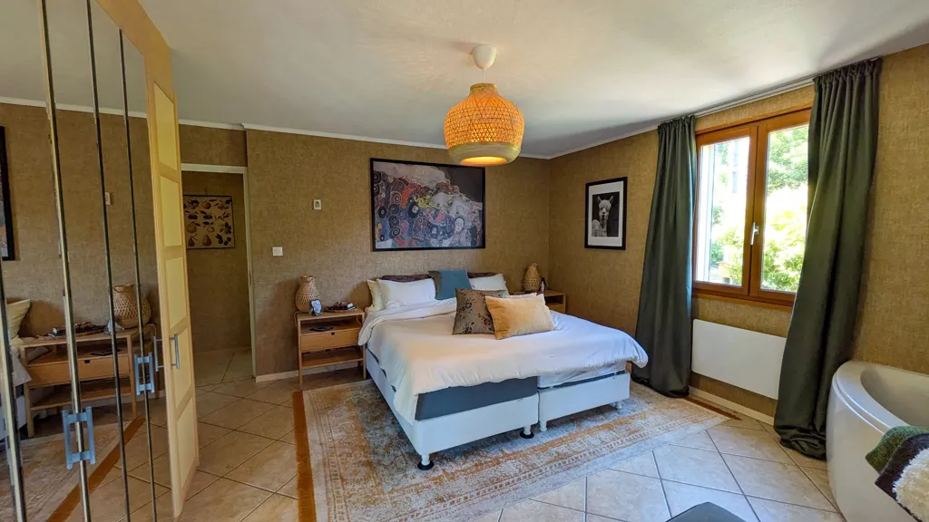 Camere da letto - House with Pool and Spa near Cahors