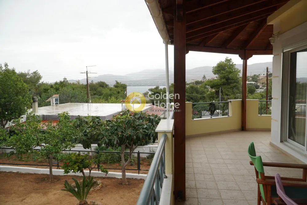 Terrass - Modern Mezzanine with Sea View in Salamina
