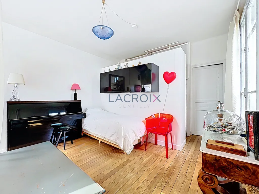 Bedrooms - Charming House with South-Facing Terrace in Gentilly