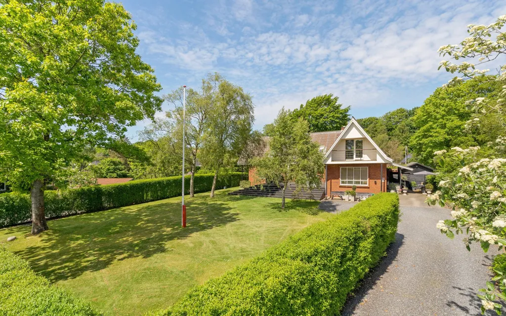 Vue aérienne - 1948 Villa with Garden in Holstebro
