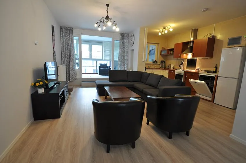 Séjour - Furnished Apartment with Balcony in Rotterdam