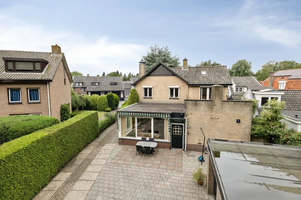 Õhuvaade - Free-Standing House with Garden in Breda