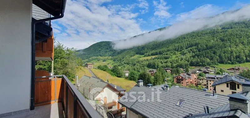 Balcony - Bilocale with Panoramic View in Aprica