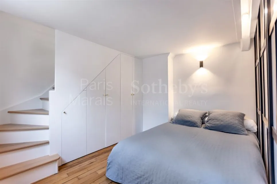 Camere da letto - Loft with Glass Balcony in Paris 7ème