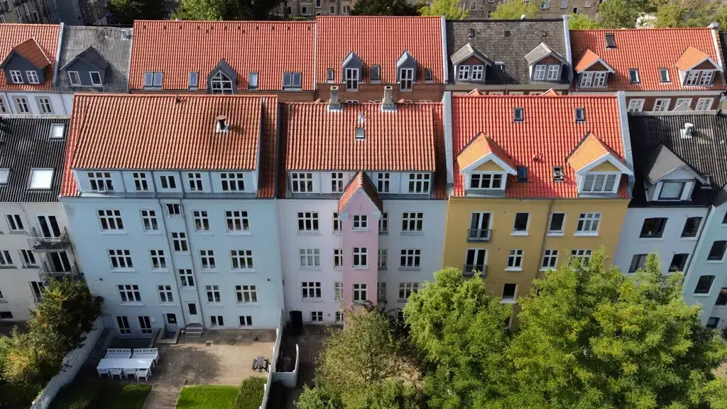 Õhuvaade - Four-Bedroom Apartment in Aalborg