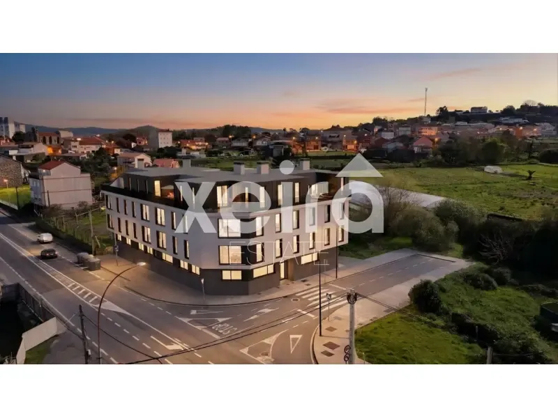 Vista aerea - New Flat with Terrace in Vilagarcía de Arousa