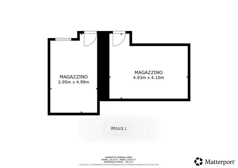 Plaan - Terraced House with Private Garden in Torre Pellice