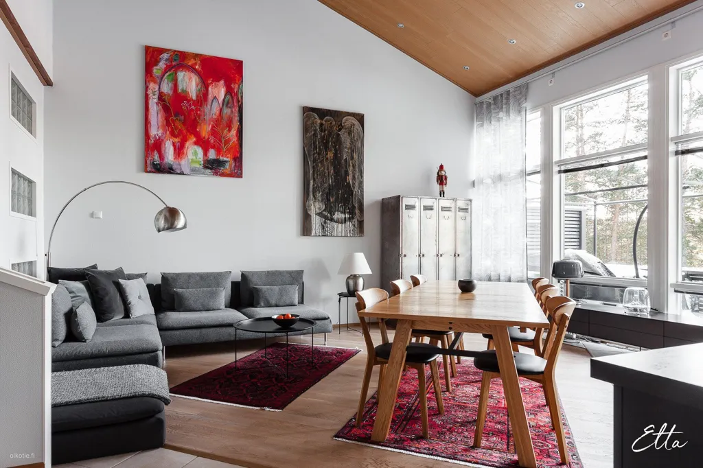 Séjour - Architectural House with Sea View in Naantali