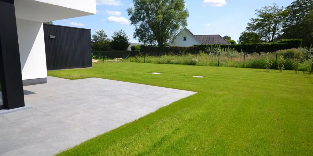 Garten - Newly Built Villa with Terrace in Sint-Idesbald