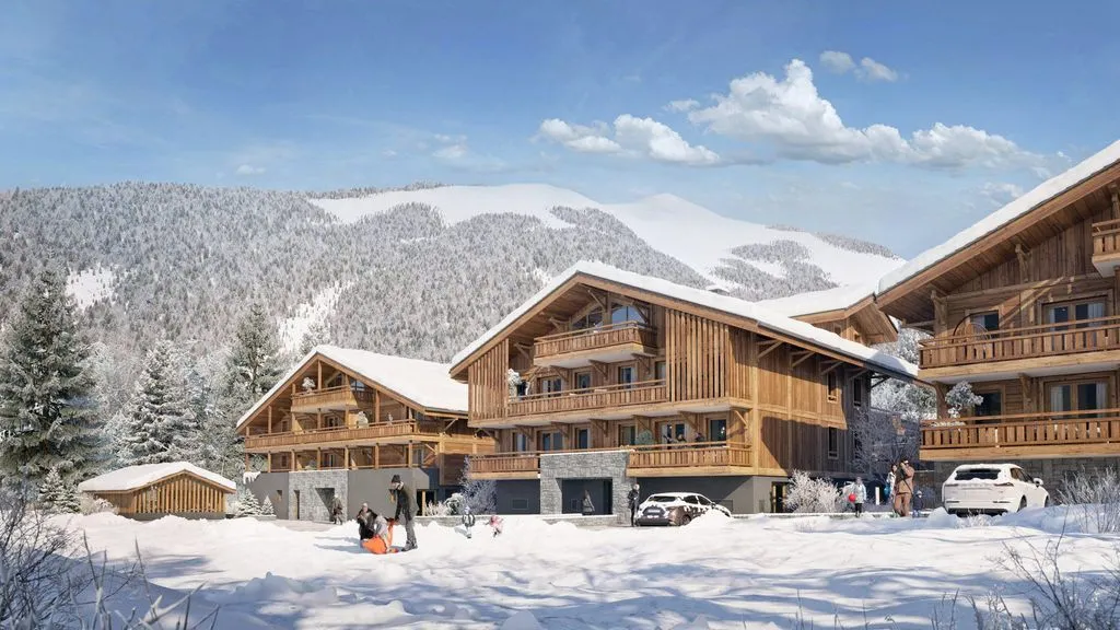 Extérieur - Appartement Luxe avec Balcon à Montriond