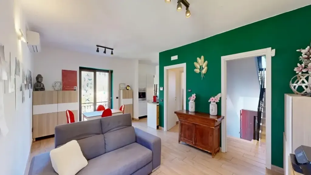 Séjour - Rustic Villa with Private Garden in Tradate
