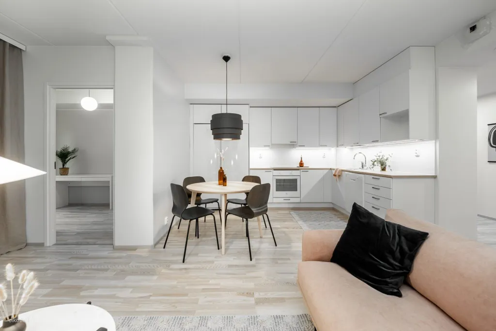 Söögituba - Modern Apartment with Balcony in Oulu Centre