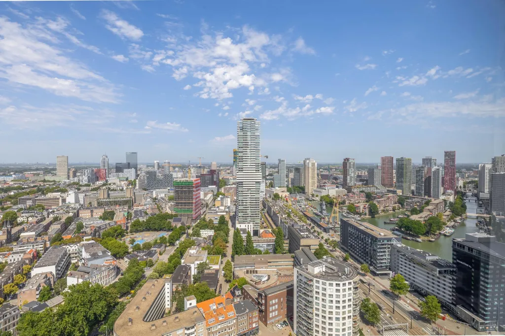 Stanze - Modern Apartment with City View in Rotterdam